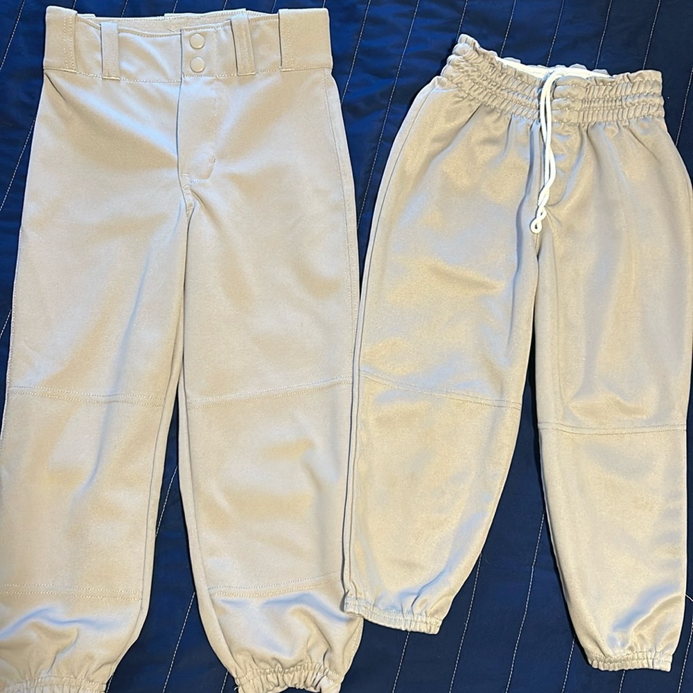 EUC youth small baseball pants lot of 2